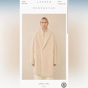 Lauren Manoogian Capote Coat